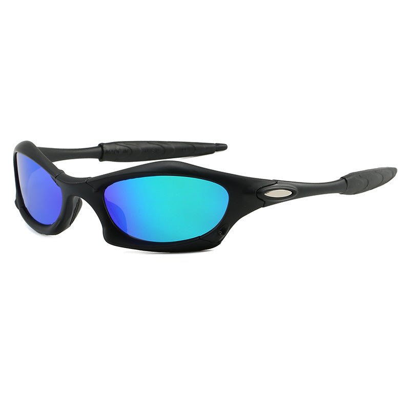 Óculos ENFOQ Falcon preto lente azul gelo