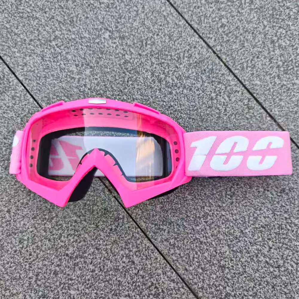 Goggle ENFOQ Rally rosa lente transparente