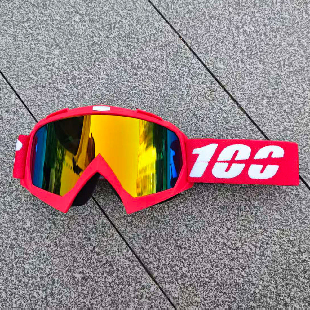Goggle ENFOQ Rally vermelho lente vermelha