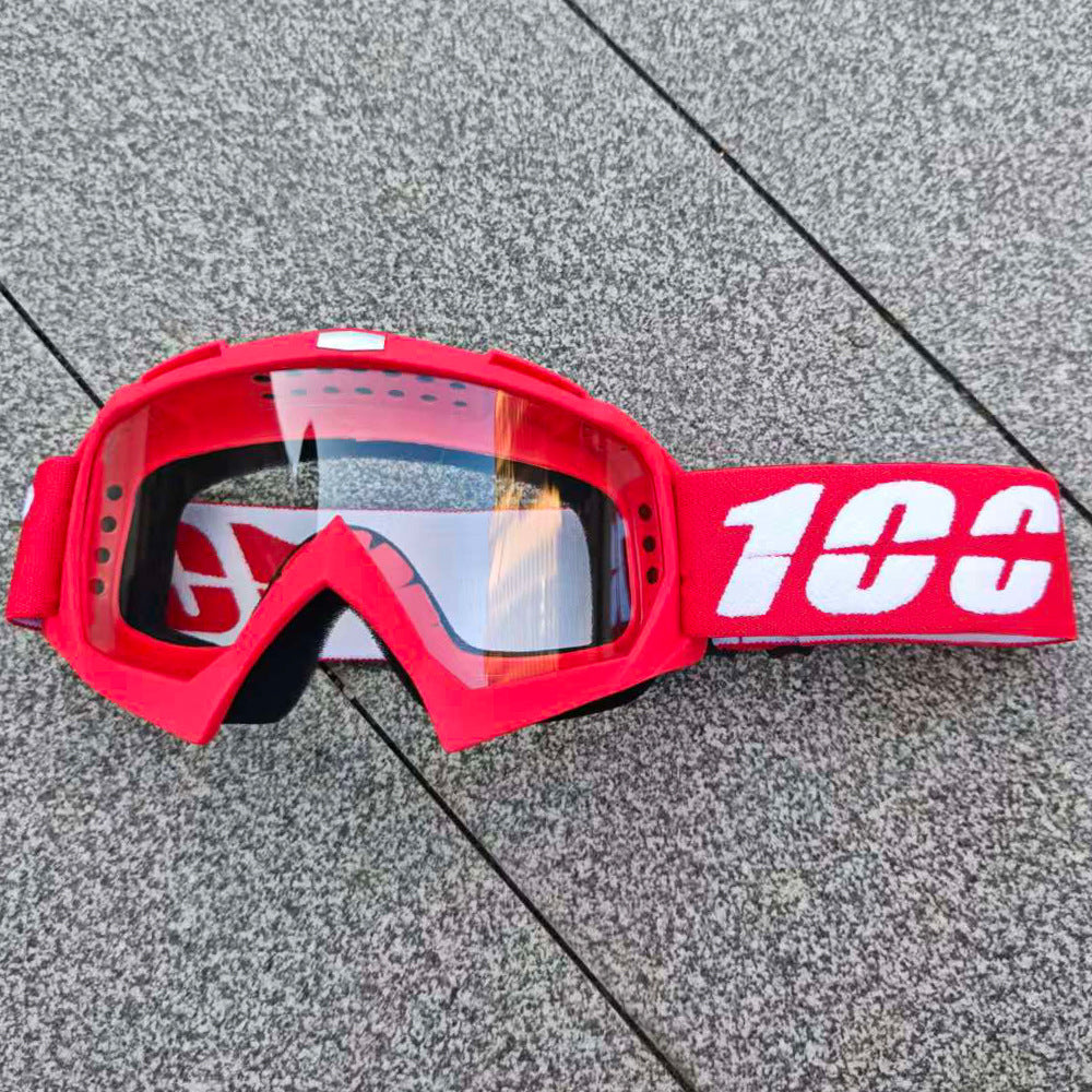 Goggle ENFOQ Rally vermelho lente transparente
