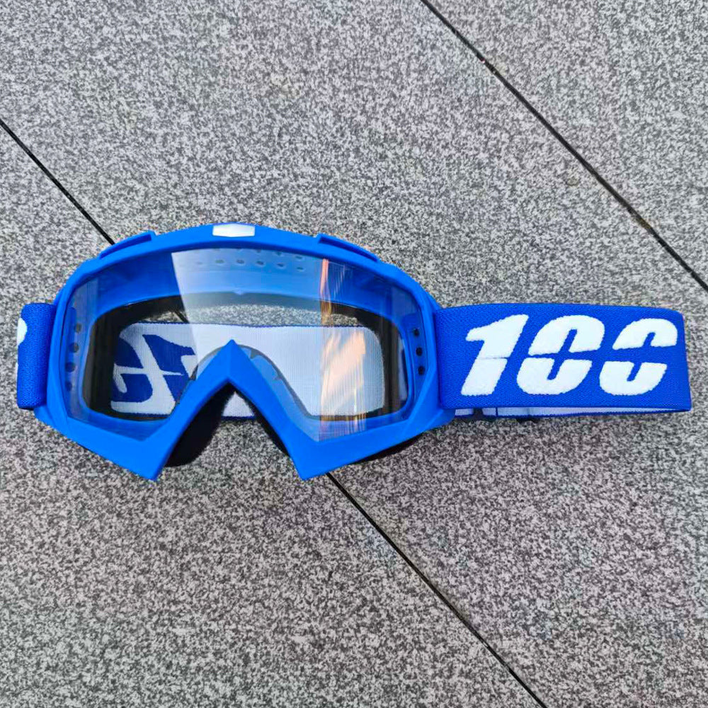 Goggle ENFOQ Rally azul lente transparente