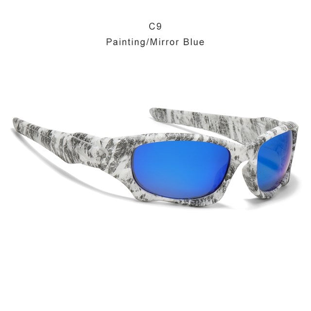 Óculos ENFOQ Maverick Camuflado Lente Azul Espelhada
