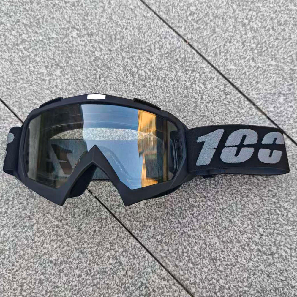 Goggle ENFOQ Rally preto lente transparente