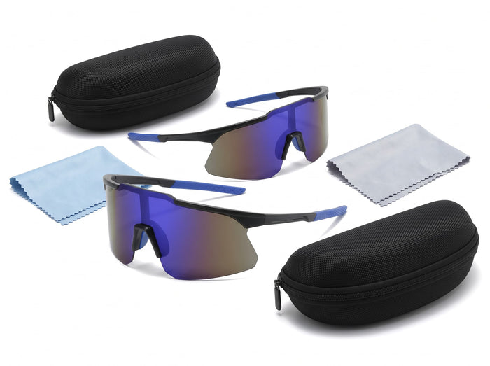 Kit 2 Óculos de Ciclismo UV400 – ENFOQ Apex Dupla