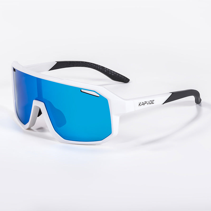 Óculos ENFOQ Glide Branco Lente Azul Espelhada