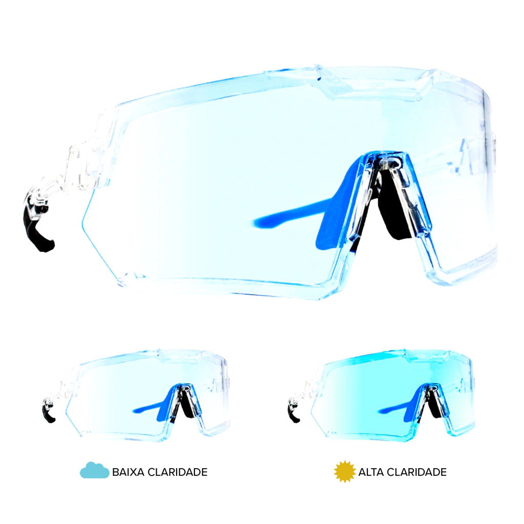 Óculos ENFOQ Jump Cristal - lente azul fotocromática